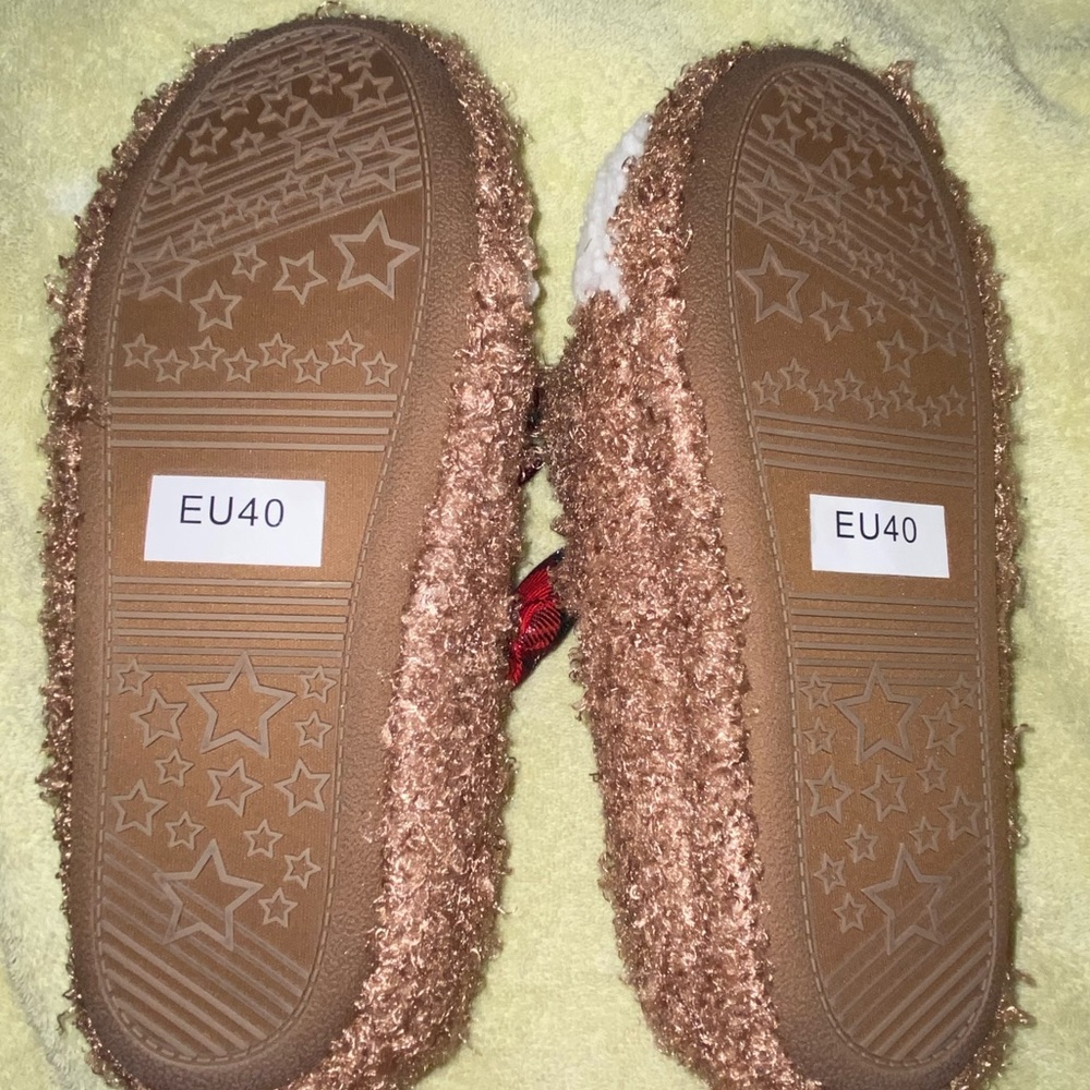 Christmas House Slippers - Picture 2 of 3